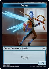 Faerie // Food (16) Double-Sided Token [Throne of Eldraine Tokens] | Silver Goblin