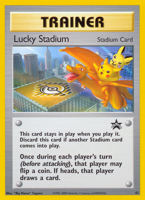 Lucky Stadium (41) [Wizards of the Coast: Black Star Promos] | Silver Goblin