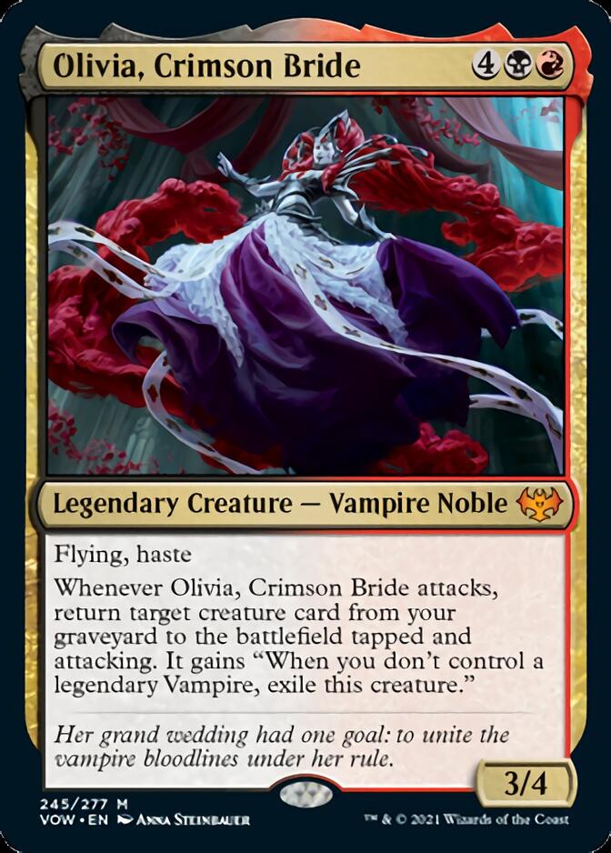 Olivia, Crimson Bride [Innistrad: Crimson Vow] | Silver Goblin