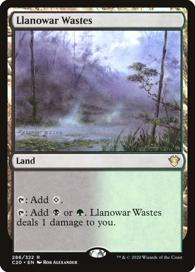 Llanowar Wastes [Commander 2020] | Silver Goblin