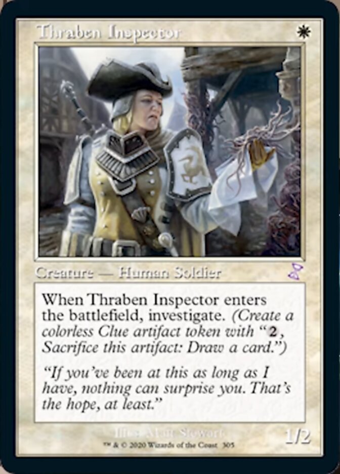 Thraben Inspector (Timeshifted) [Time Spiral Remastered] | Silver Goblin