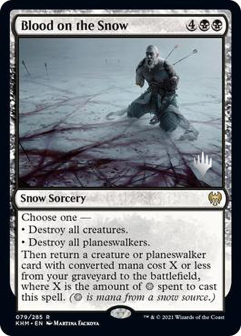 Blood on the Snow (Promo Pack) [Kaldheim Promos] | Silver Goblin