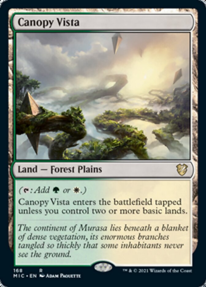 Canopy Vista [Innistrad: Midnight Hunt Commander] | Silver Goblin