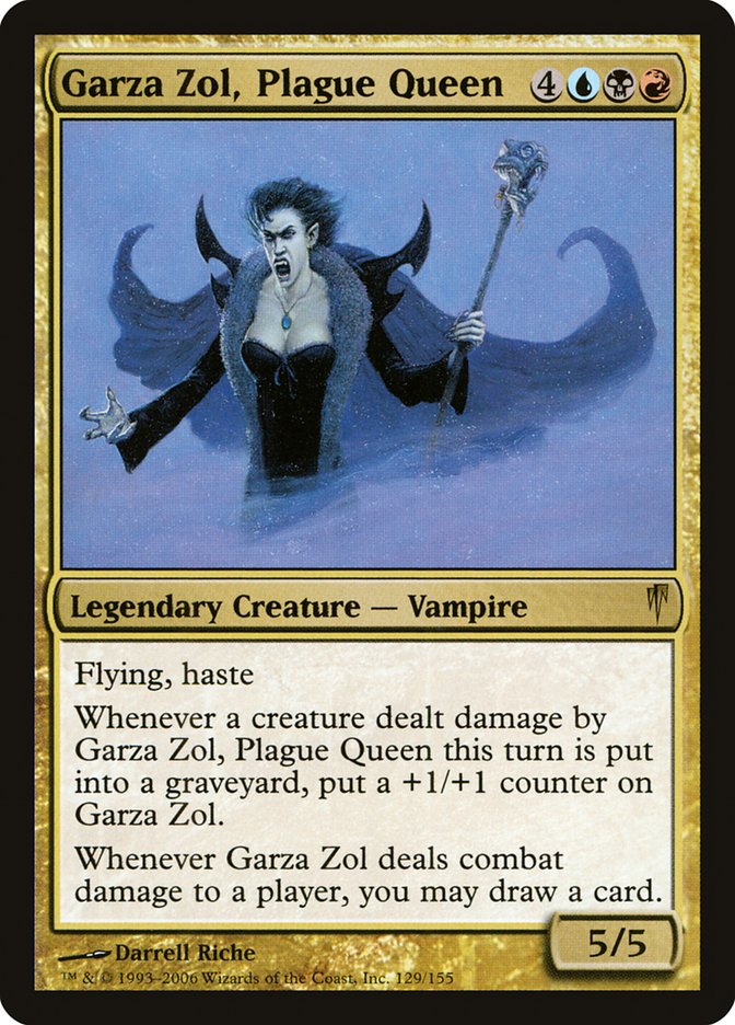 Garza Zol, Plague Queen [Coldsnap] | Silver Goblin