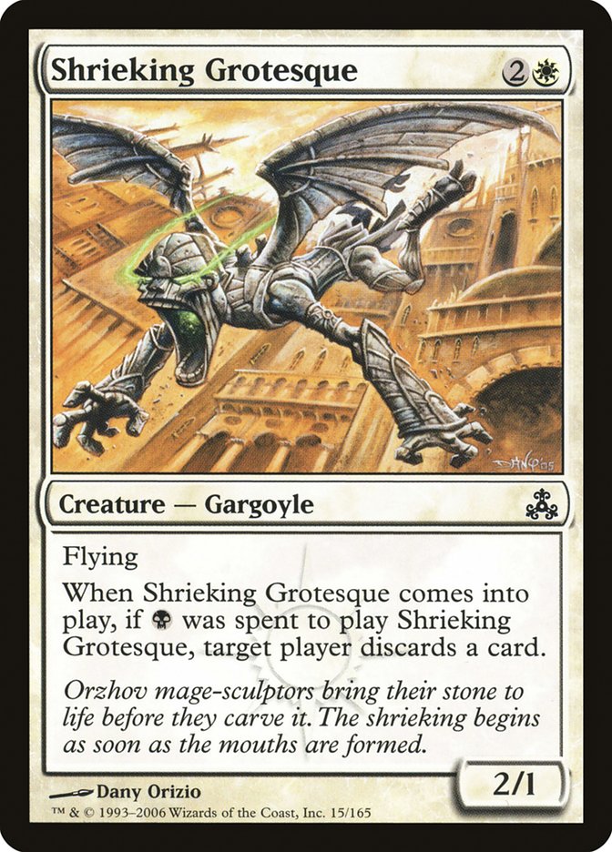 Shrieking Grotesque [Guildpact] | Silver Goblin