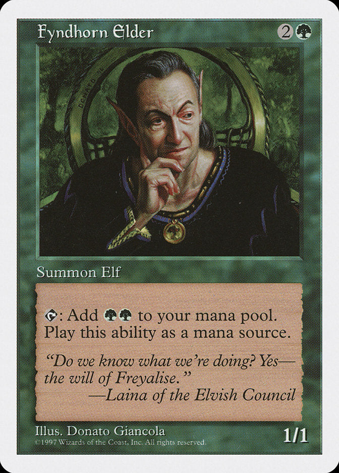 Fyndhorn Elder [Fifth Edition] | Silver Goblin