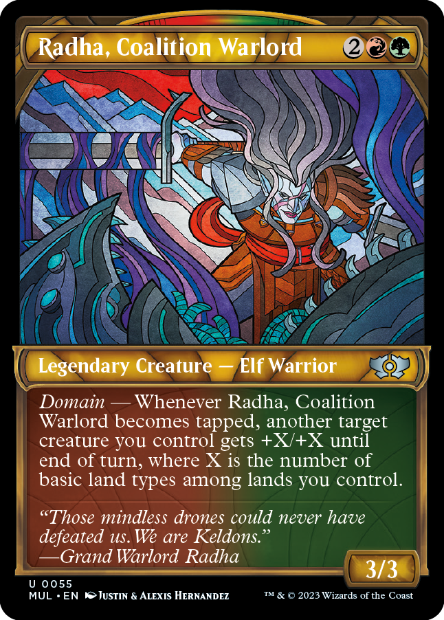 Radha, Coalition Warlord [Multiverse Legends] | Silver Goblin