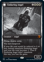 Enduring Angel // Angelic Enforcer [Innistrad: Double Feature] | Silver Goblin