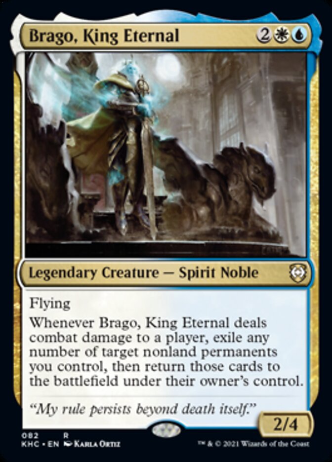 Brago, King Eternal [Kaldheim Commander] | Silver Goblin