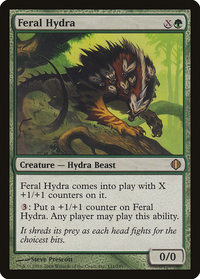 Feral Hydra [Shards of Alara] | Silver Goblin