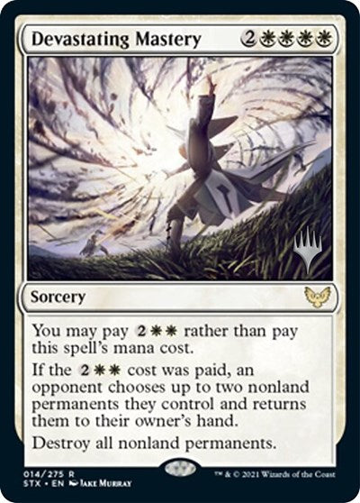 Devastating Mastery (Promo Pack) [Strixhaven: School of Mages Promos] | Silver Goblin