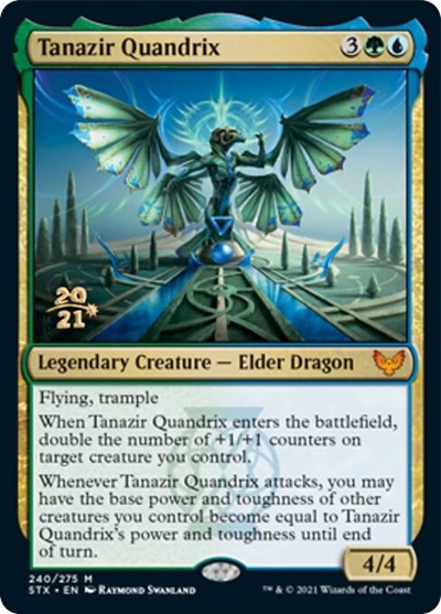 Tanazir Quandrix [Strixhaven: School of Mages Prerelease Promos] | Silver Goblin