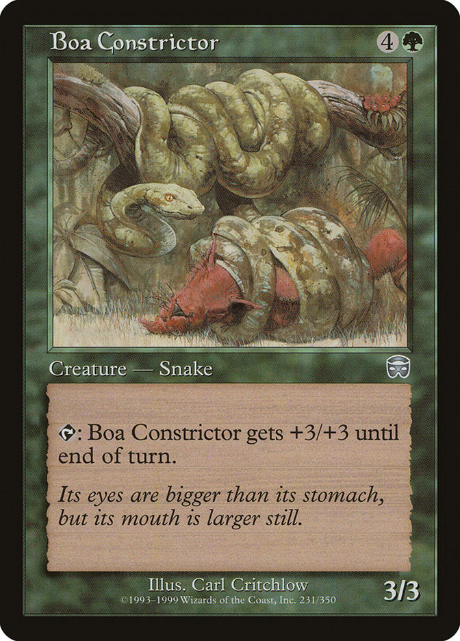 Boa Constrictor [Mercadian Masques] | Silver Goblin