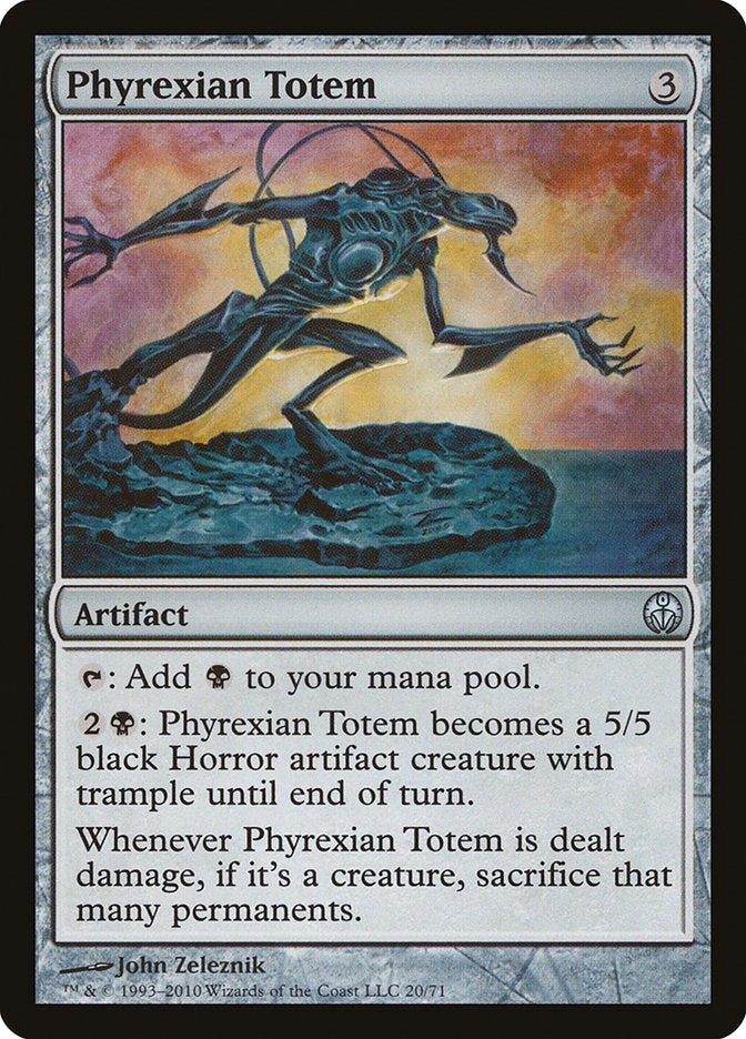 Phyrexian Totem [Duel Decks: Phyrexia vs. the Coalition] | Silver Goblin