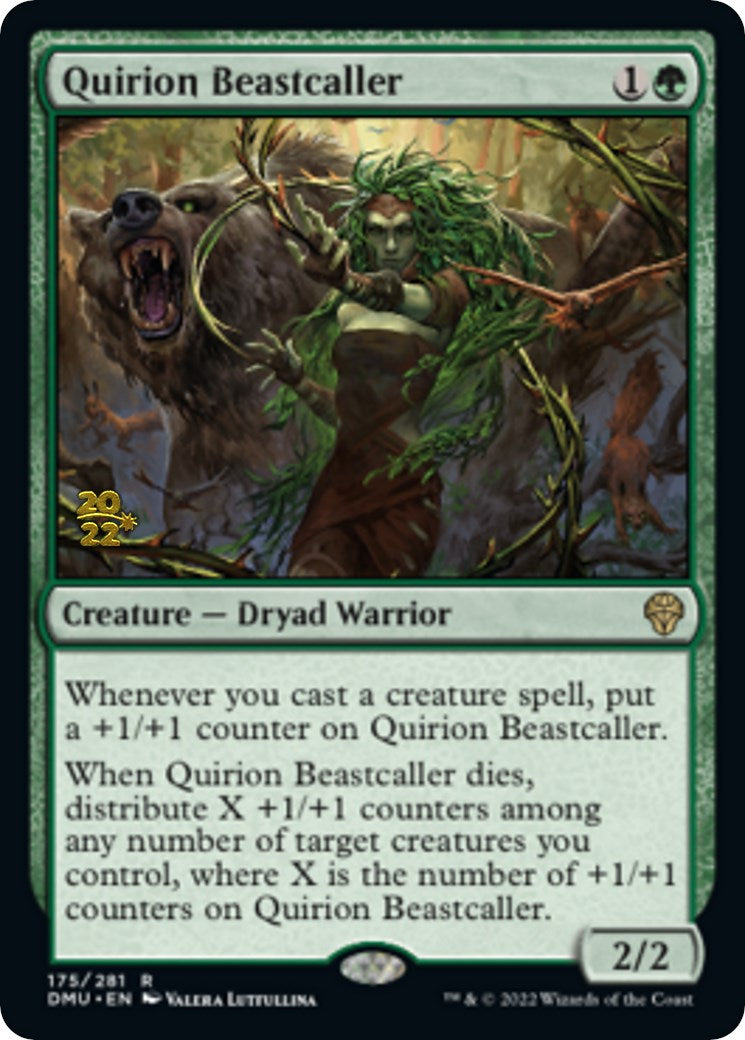 Quirion Beastcaller [Dominaria United Prerelease Promos] | Silver Goblin