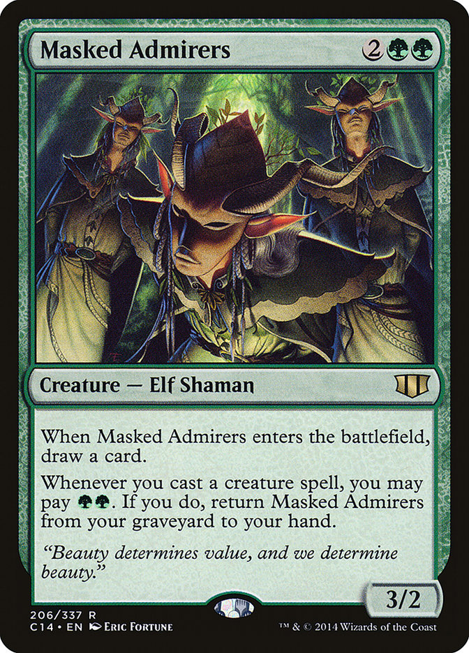 Masked Admirers [Commander 2014] | Silver Goblin