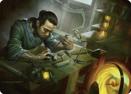 Renowned Weaponsmith Art Card [Commander Masters Art Series] | Silver Goblin