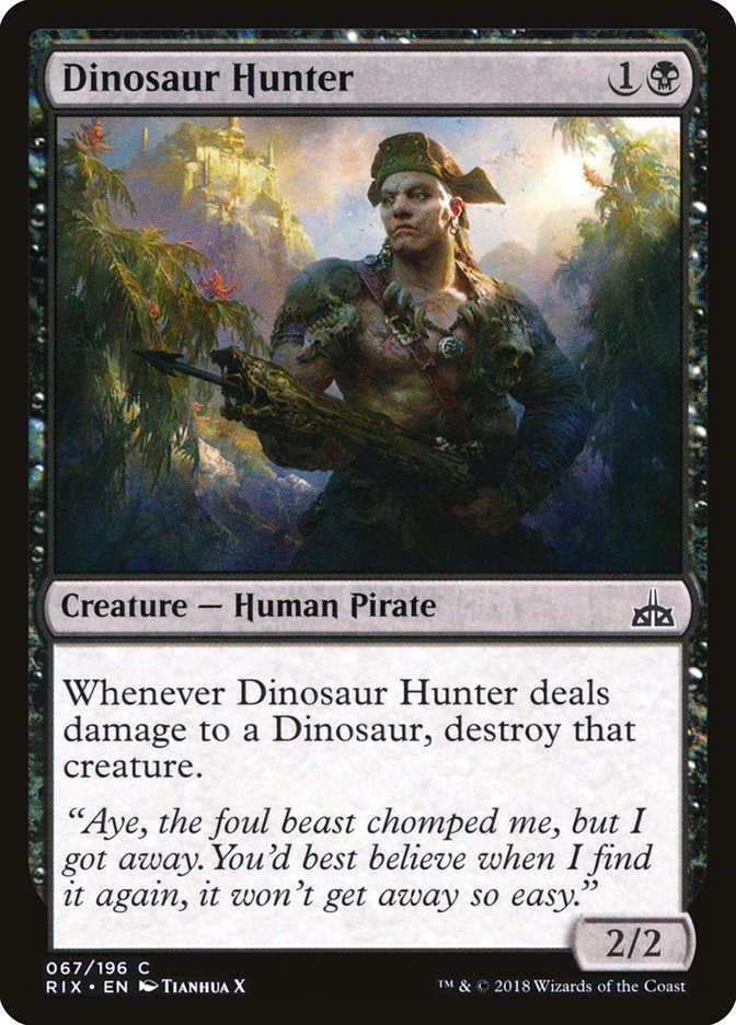 Dinosaur Hunter [Rivals of Ixalan] | Silver Goblin