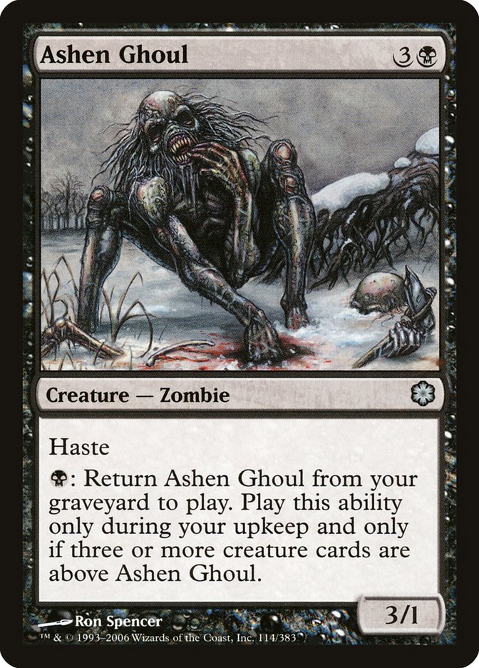 Ashen Ghoul [Coldsnap Theme Decks] | Silver Goblin