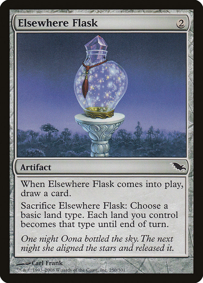 Elsewhere Flask [Shadowmoor] | Silver Goblin