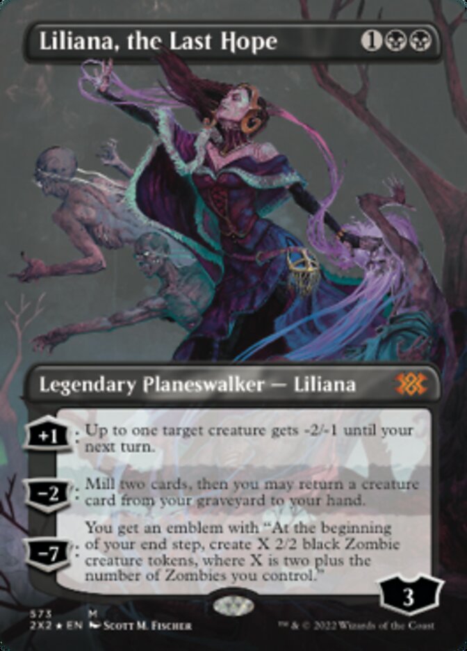 Liliana, the Last Hope (Textured Foil) [Double Masters 2022] | Silver Goblin