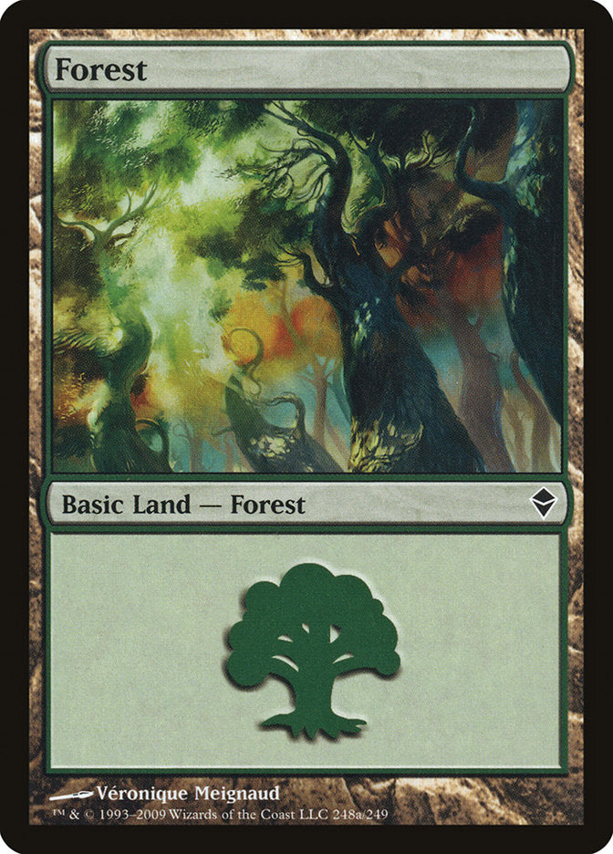 Forest (248a) [Zendikar] | Silver Goblin