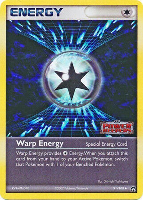 Warp Energy (91/108) (Stamped) [EX: Power Keepers] | Silver Goblin