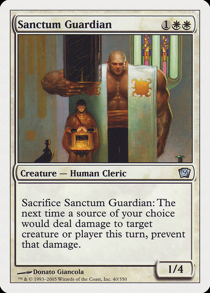 Sanctum Guardian [Ninth Edition] | Silver Goblin