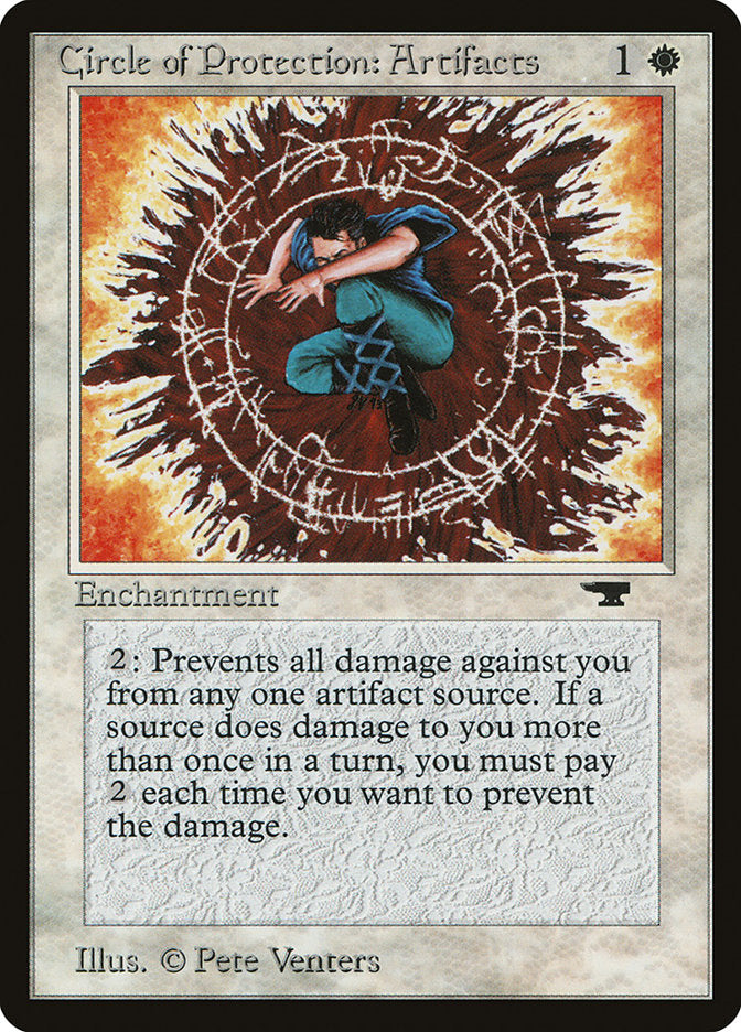 Circle of Protection: Artifacts [Antiquities] | Silver Goblin