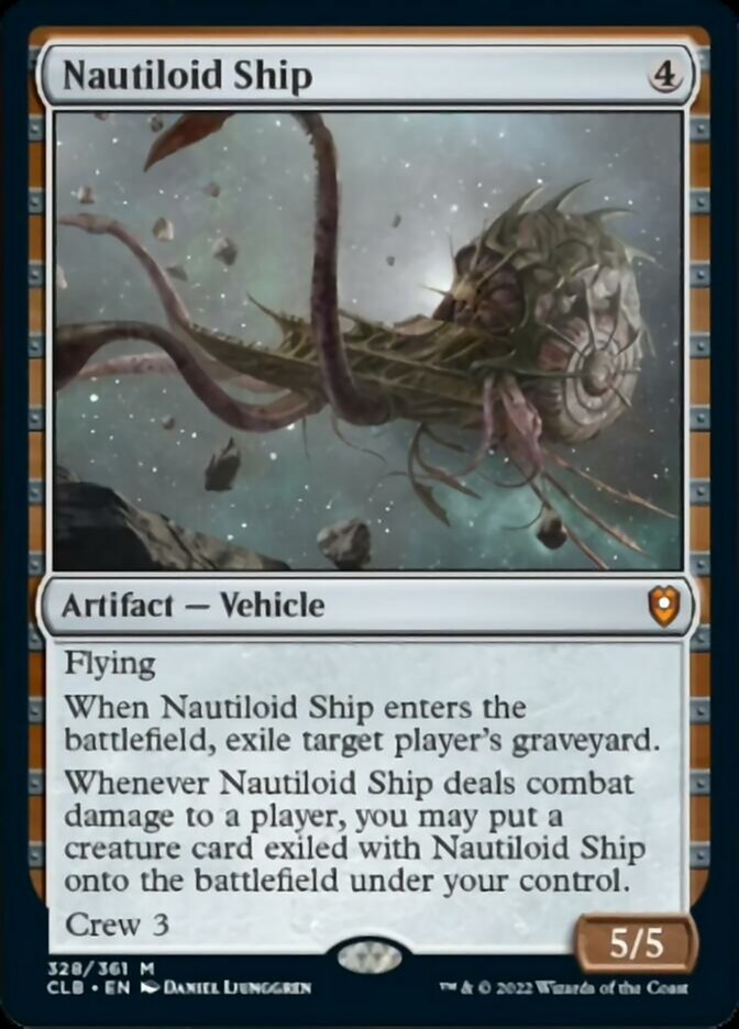 Nautiloid Ship [Commander Legends: Battle for Baldur's Gate] | Silver Goblin