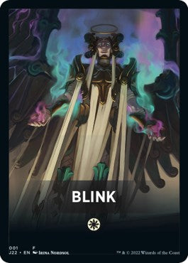 Blink Theme Card [Jumpstart 2022 Front Cards] | Silver Goblin