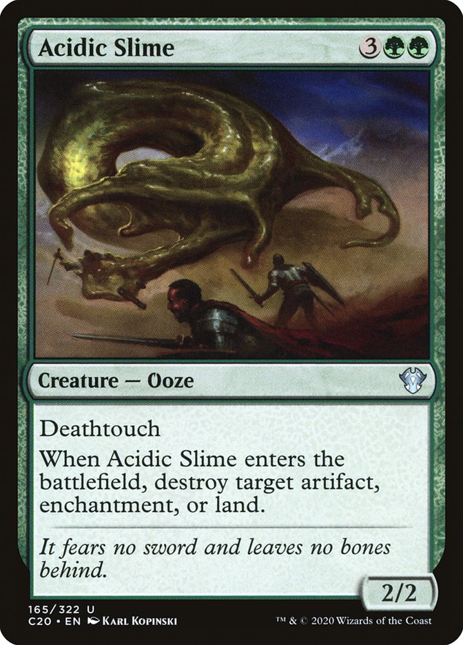 Acidic Slime [Commander 2020] | Silver Goblin