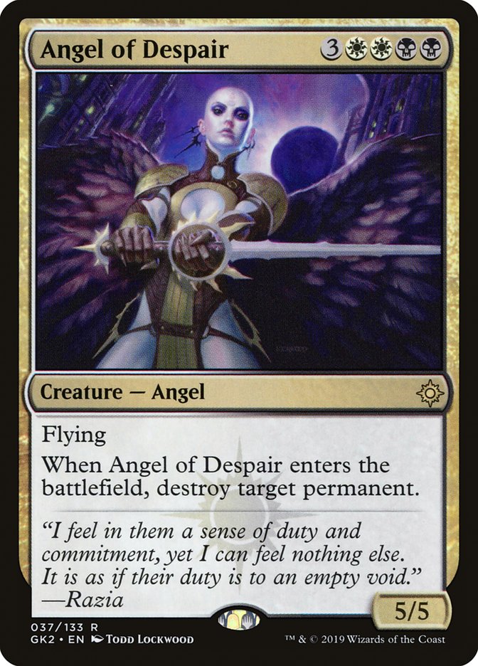 Angel of Despair [Ravnica Allegiance Guild Kit] | Silver Goblin