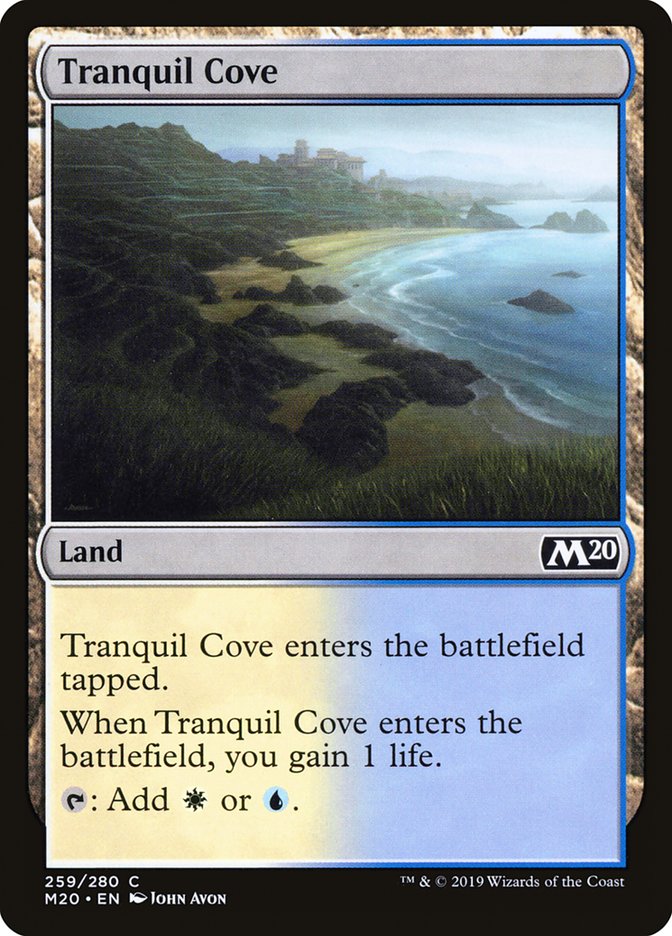 Tranquil Cove [Core Set 2020] | Silver Goblin