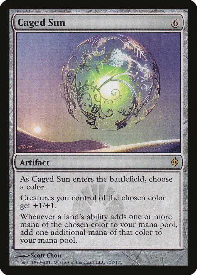 Caged Sun [New Phyrexia] | Silver Goblin