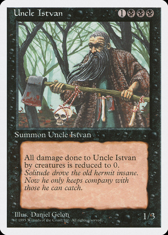Uncle Istvan [Fourth Edition] | Silver Goblin