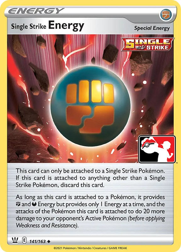 Single Strike Energy (141/163) [Prize Pack Series Two] | Silver Goblin