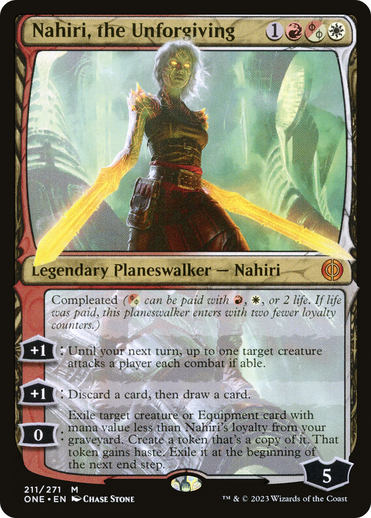 Nahiri, the Unforgiving [Phyrexia: All Will Be One] | Silver Goblin