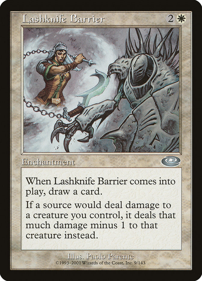 Lashknife Barrier [Planeshift] | Silver Goblin