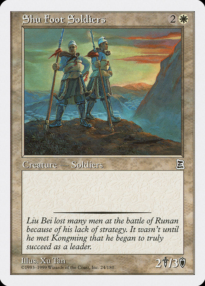 Shu Foot Soldiers [Portal Three Kingdoms] | Silver Goblin