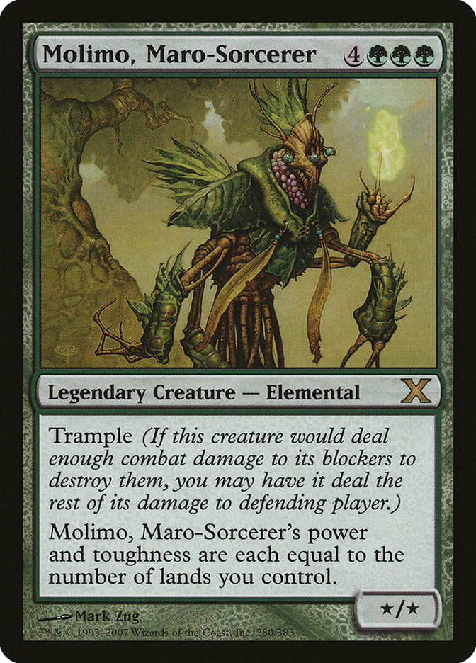 Molimo, Maro-Sorcerer [Tenth Edition] | Silver Goblin