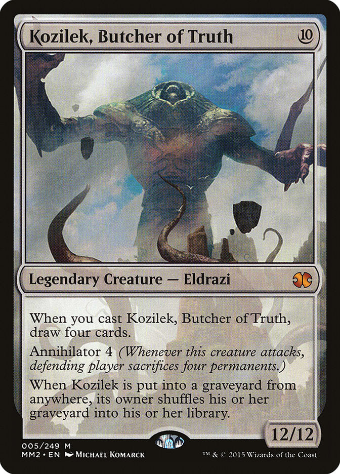 Kozilek, Butcher of Truth [Modern Masters 2015] | Silver Goblin