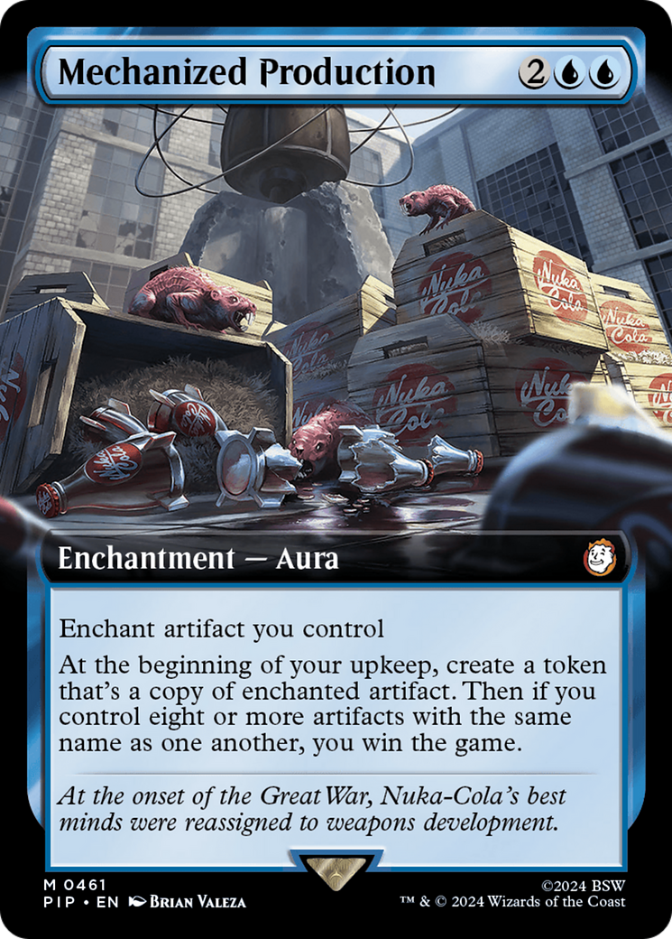 Mechanized Production (Extended Art) [Fallout] | Silver Goblin