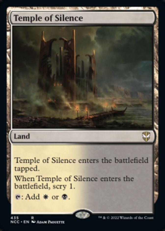 Temple of Silence [Streets of New Capenna Commander] | Silver Goblin