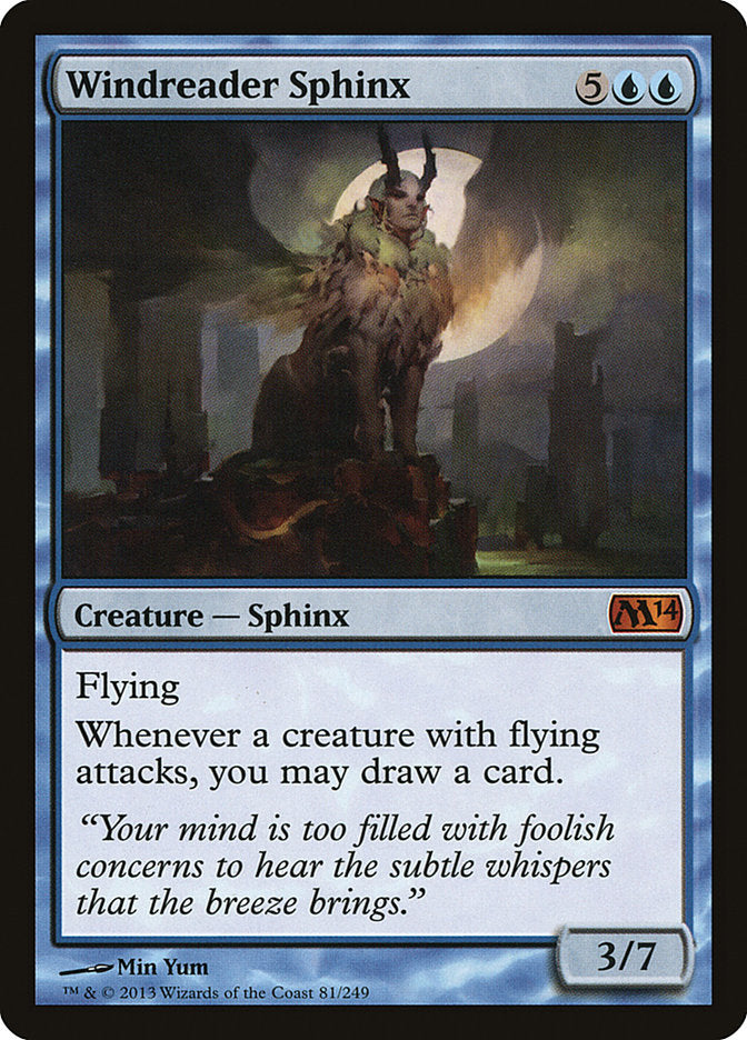 Windreader Sphinx [Magic 2014] | Silver Goblin