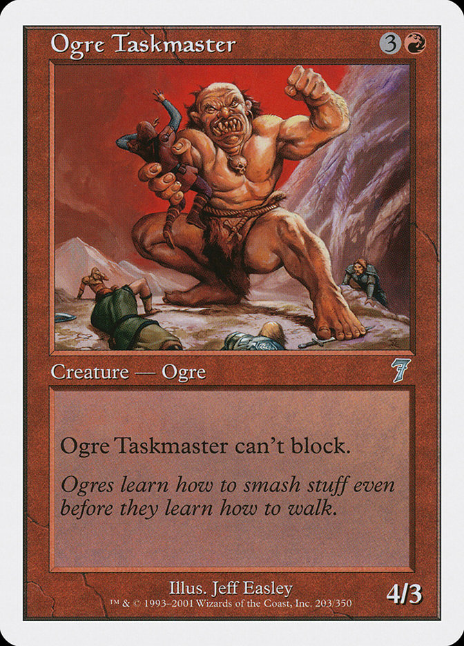 Ogre Taskmaster [Seventh Edition] | Silver Goblin