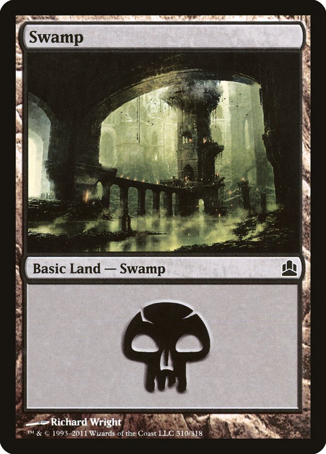 Swamp (310) [Commander 2011] | Silver Goblin