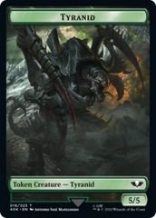 Tyranid (17) // Tyranid (18) Double-Sided Token [Warhammer 40,000 Tokens] | Silver Goblin