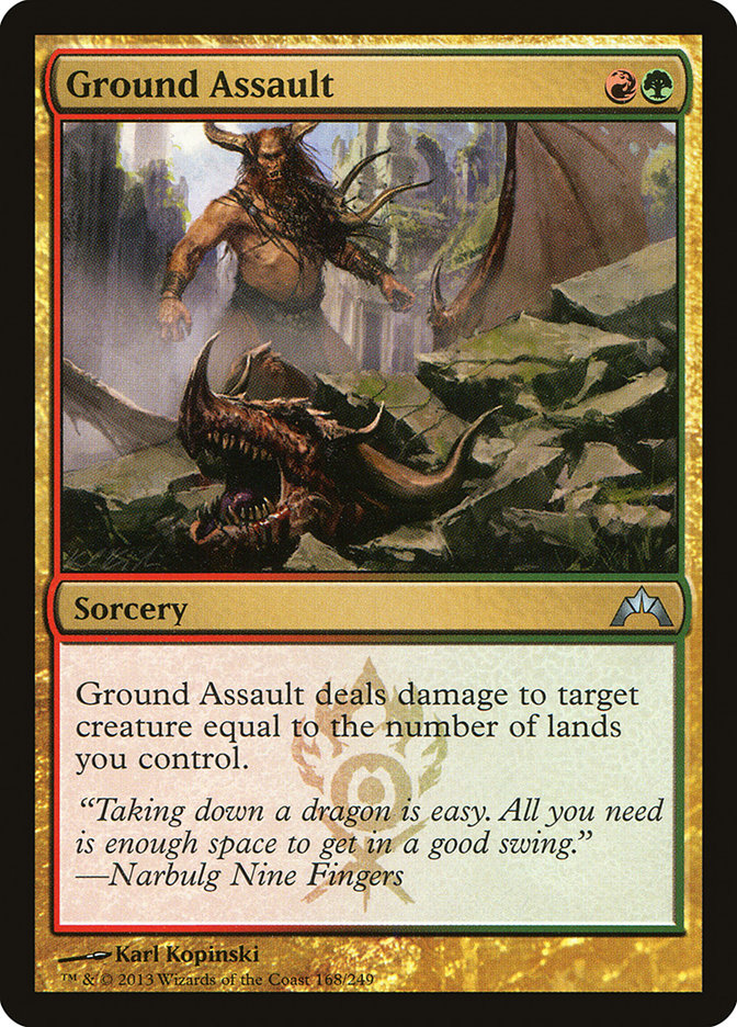 Ground Assault [Gatecrash] | Silver Goblin