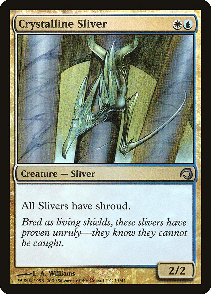 Crystalline Sliver [Premium Deck Series: Slivers] | Silver Goblin